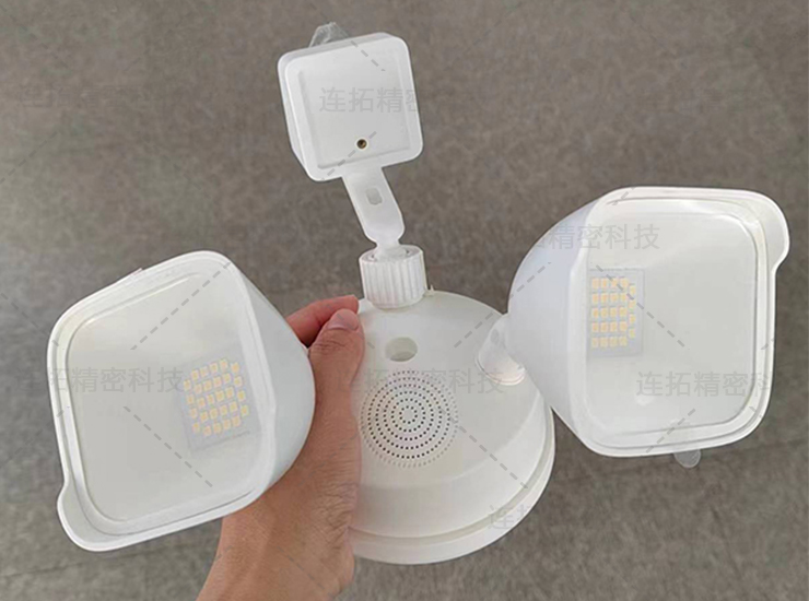 LED灯防水气密性测试方案图展示_连拓精密防水气密性测试设备应用与LED灯产线