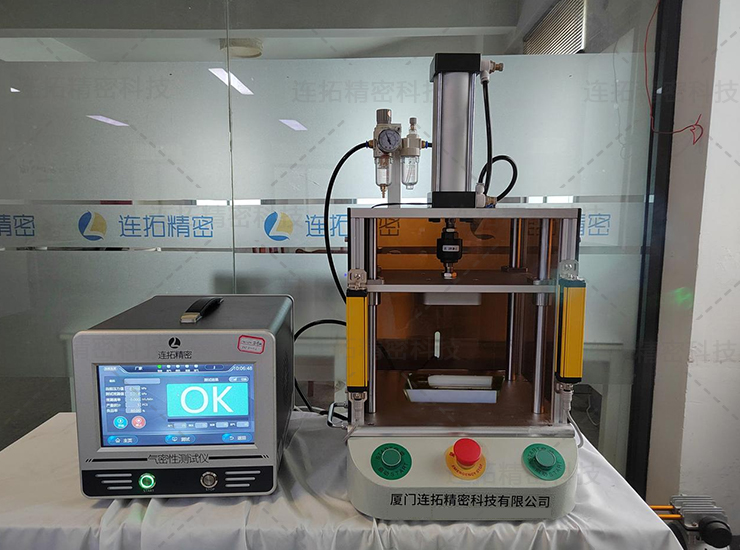 电动牙刷气密性测试案例展示-连拓精密气密性性检测仪器